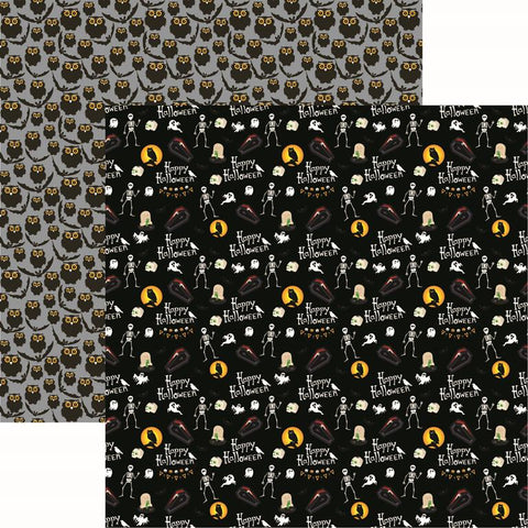 Reminisce This is Halloween The Halloween Scene Patterned Paper