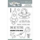 PhotoPlay Paper To The Moon And Back Photopolymer Stamp Set