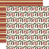 Echo Park Twas The Night Before Christmas Jolly Stockings Patterned Paper