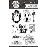 PhotoPlay Paper Trick Or Treat Clear Photopolymer Stamp Set
