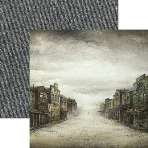 Reminisce Trading Post Ghost Town Patterned Paper