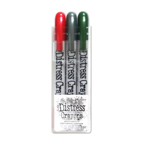 Ranger Tim Holtz Distress Crayons Pearl Set - Holiday Set 1 – Cheap  Scrapbook Stuff