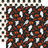 Echo Park Trick or Treat Spooky Ghosts Patterned Paper