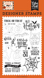 Echo Park All Hallows Eve Designer Stamp Set