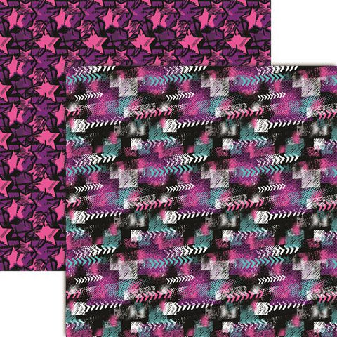 Reminisce Urban Vibes Urban Style Patterned Paper