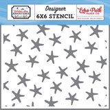 Echo Park Under Sea Adventures Swimming Starfish Designer 6x6 Stencil