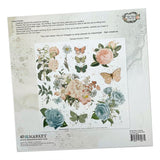 49 and Market Vintage Artistry Tranquility 12x12 Rub-On Transfer Sheet