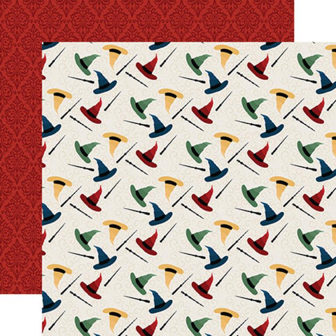 Echo Park Wizards and Company Witch Essentials Patterned Paper