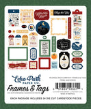 Echo Park Wizards and Company Frames & Tags Embellishments