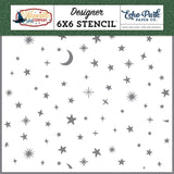 Echo Park Wizards and Company Magical Night Sky Designer 6x6 Stencil
