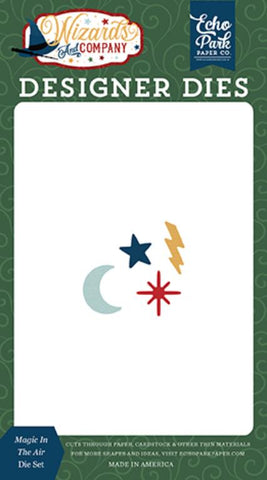 Echo Park Wizards and Company Magic In The Air Designer Die Set