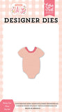 Echo Park Welcome Baby Girl Baby One Piece Designer Die Set