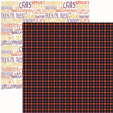 Reminisce Wicked Wicked Checks Patterned Paper