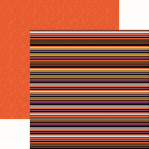 Reminisce Wicked Wicked Stripes Patterned Paper