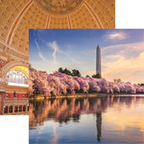 Reminisce Washington DC Washington Monument Patterned Paper