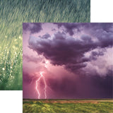 Reminisce Weather The Storm Lightening Patterned Paper