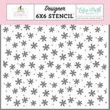 Echo Park Welcome Easter Easter Daisies Designer 6x6 Stencil
