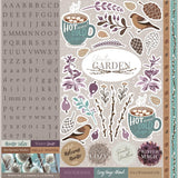 Reminisce Winter Garden 12x12 Custom Sticker Sheet