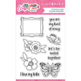 PhotoPlay Paper Wicker Lane 4"x6" Photopolymer Stamp Set
