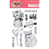 Photoplay Paper Wild Love Clear Acrylic Stamp Set