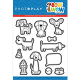 Photoplay Paper Bow Wow Etched Metal Die Set