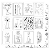 Photoplay Paper Bow Wow Color Me 12x12 Patterned Paper