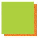 Photoplay Paper Bow Wow & Meow Solids+ Green / Orange Patterned Paper