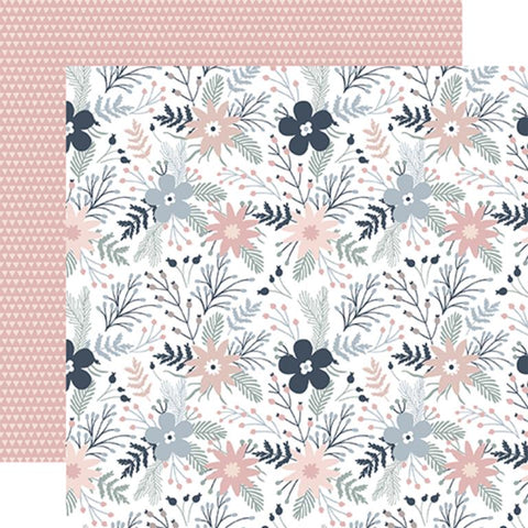 Echo Park Winterland Winterland Floral Patterned Paper