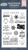 Echo Park Winterland Bring On The Cozy Designer Stamp Set