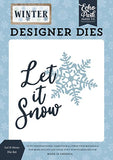 Echo Park Winter Let It Snow Designer Die Set