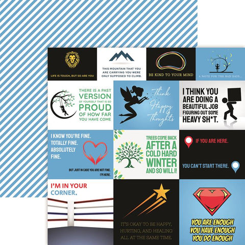 Reminisce You Matter I'm in Your Corner Patterned Paper