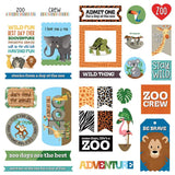PhotoPlay Paper A Day At The Zoo  Ephemera Die Cut Embellishments