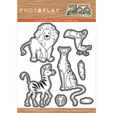 Photoplay Paper A Day At The Zoo Etched Metal Die Set