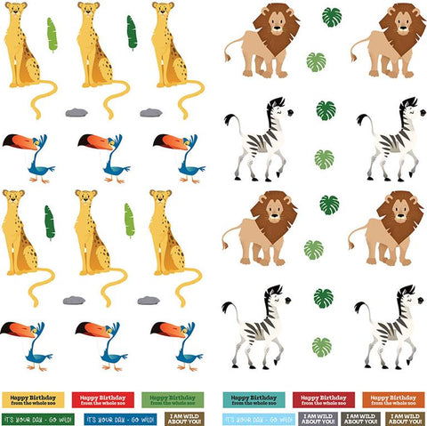 PhotoPlay Paper A Day At The Zoo Dies Patterned Paper