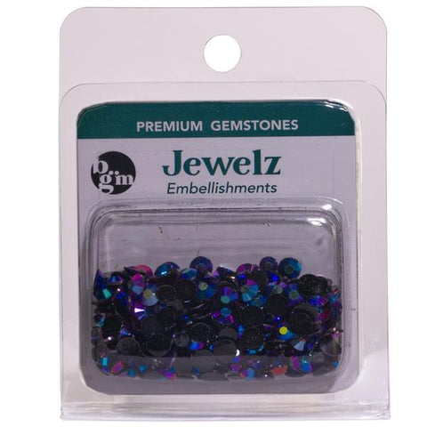 Buttons Galore Jewelz Rhinestone Embellishments - Rainbow