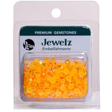 Buttons Galore Jewelz Rhinestone Embellishments - Orange