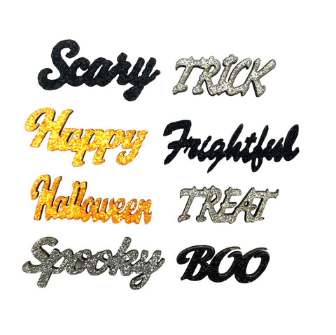 Buttons Galore Sparkling Sentiments - Halloween
